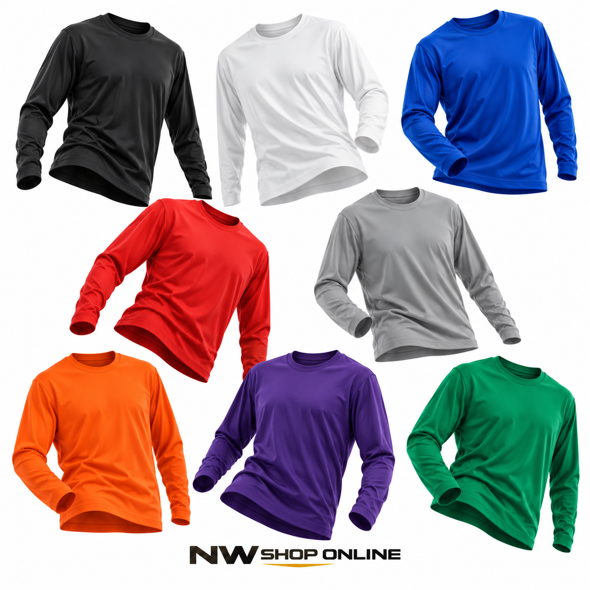 A4 Apparel N3165 Adult Cooling Performance Long Sleeve T-Shirt – UPF 44+