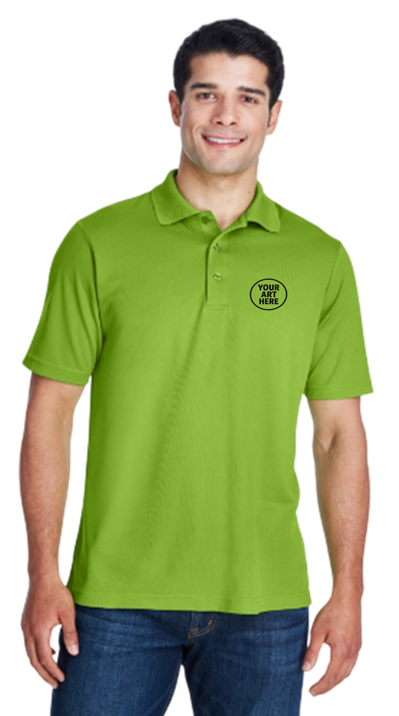 Afton 61-ZZ Men's Performance Dri-Tech Polo