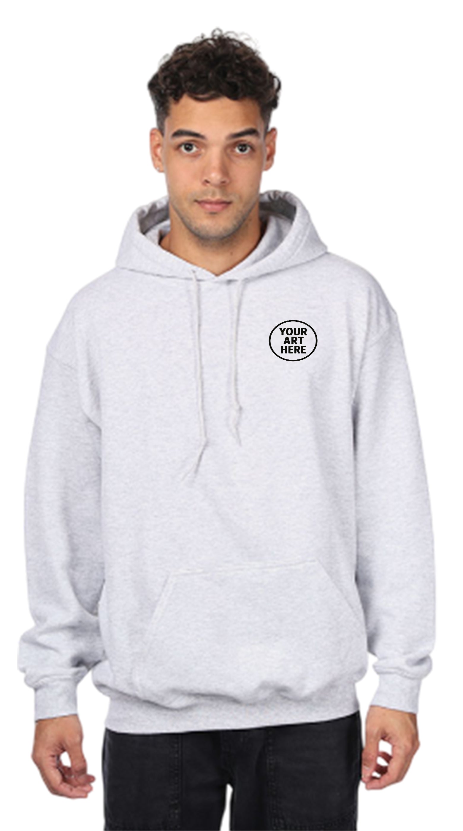 G185 Adult Heavy Blend 8 oz 5050 Hooded Sweatshirt