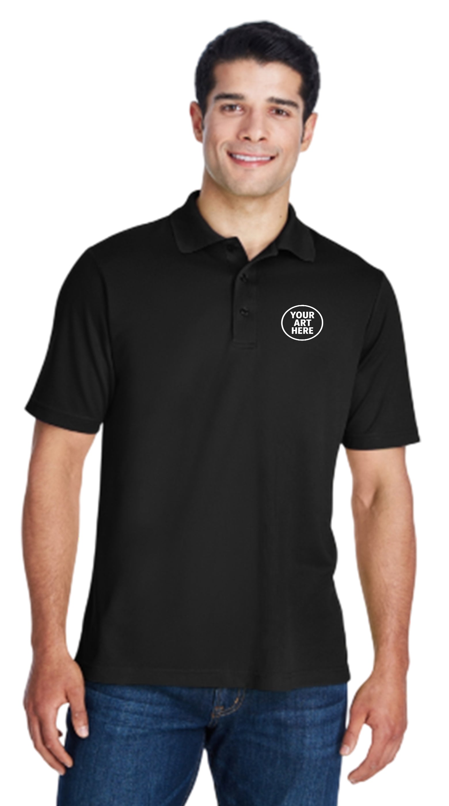 Afton 61-ZZ Men's Performance Dri-Tech Polo
