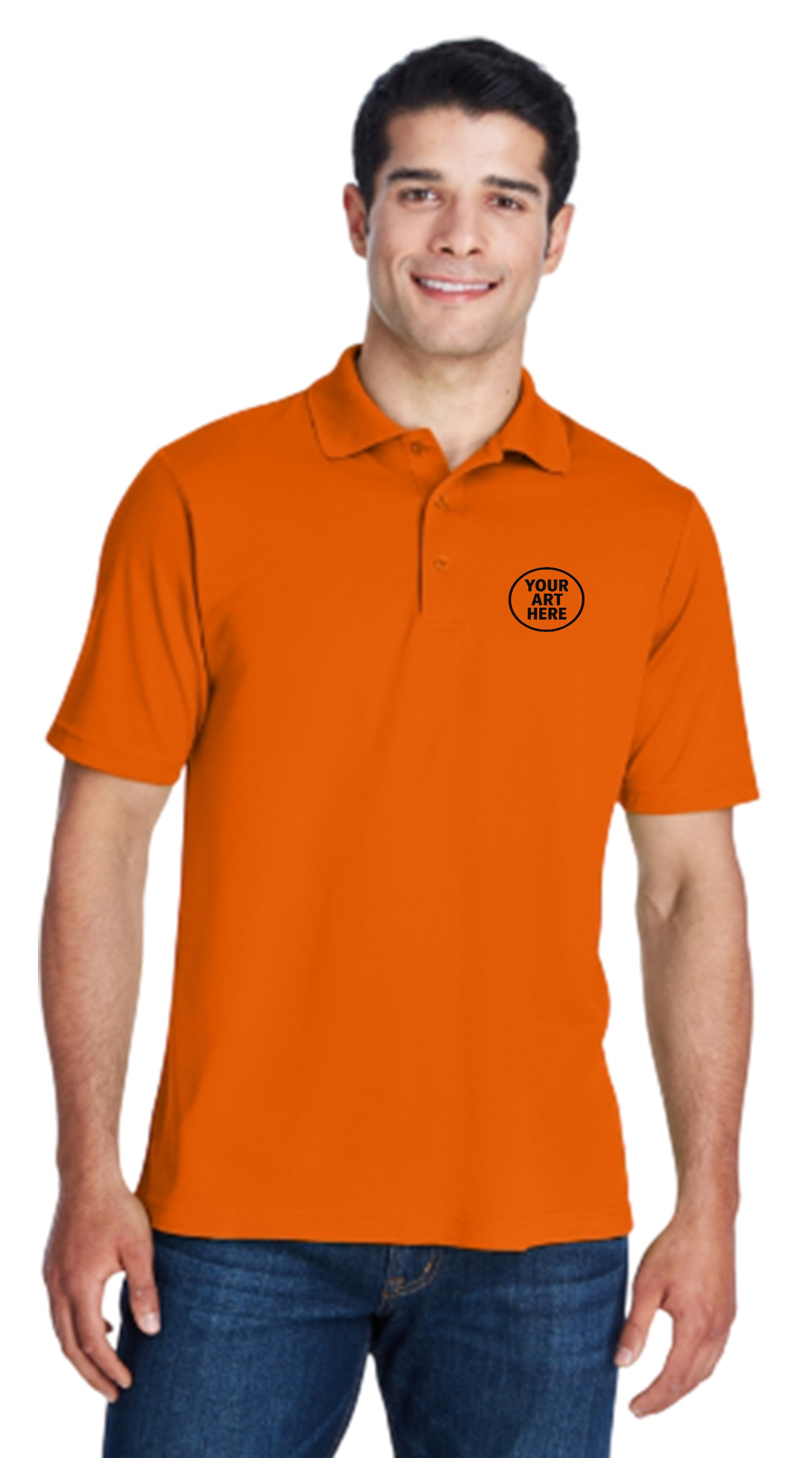 Afton 61-ZZ Men's Performance Dri-Tech Polo