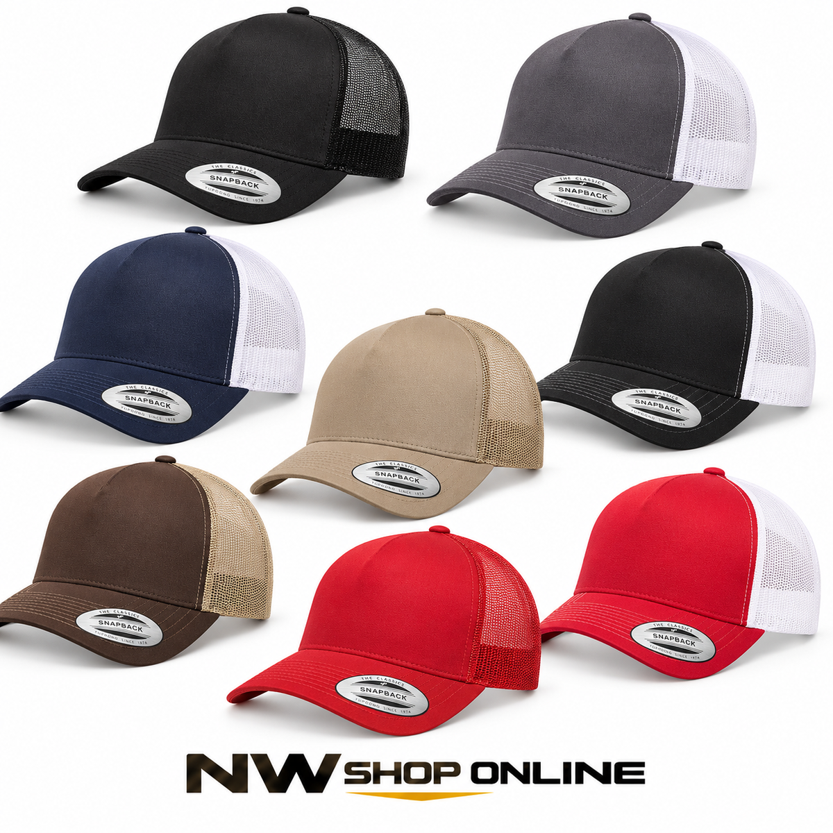 Yupoong 6606 Adult Retro Trucker Cap