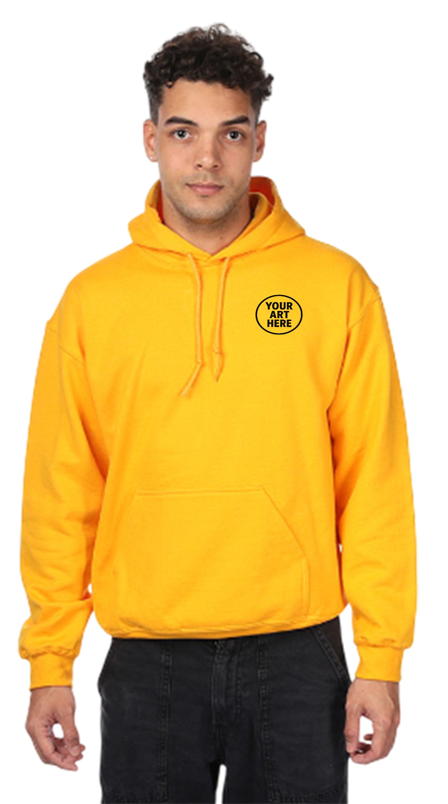 G185 Adult Heavy Blend 8 oz 5050 Hooded Sweatshirt