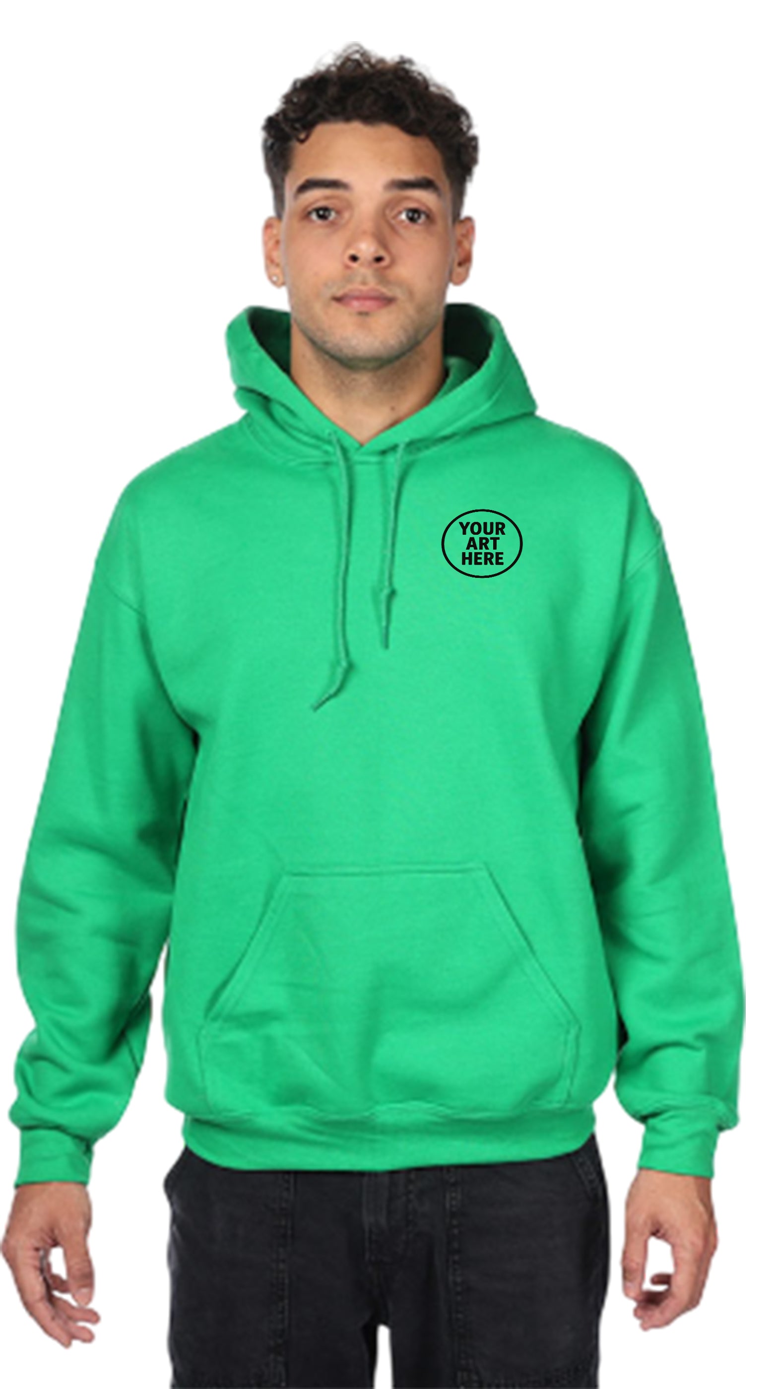 G185 Adult Heavy Blend 8 oz 5050 Hooded Sweatshirt