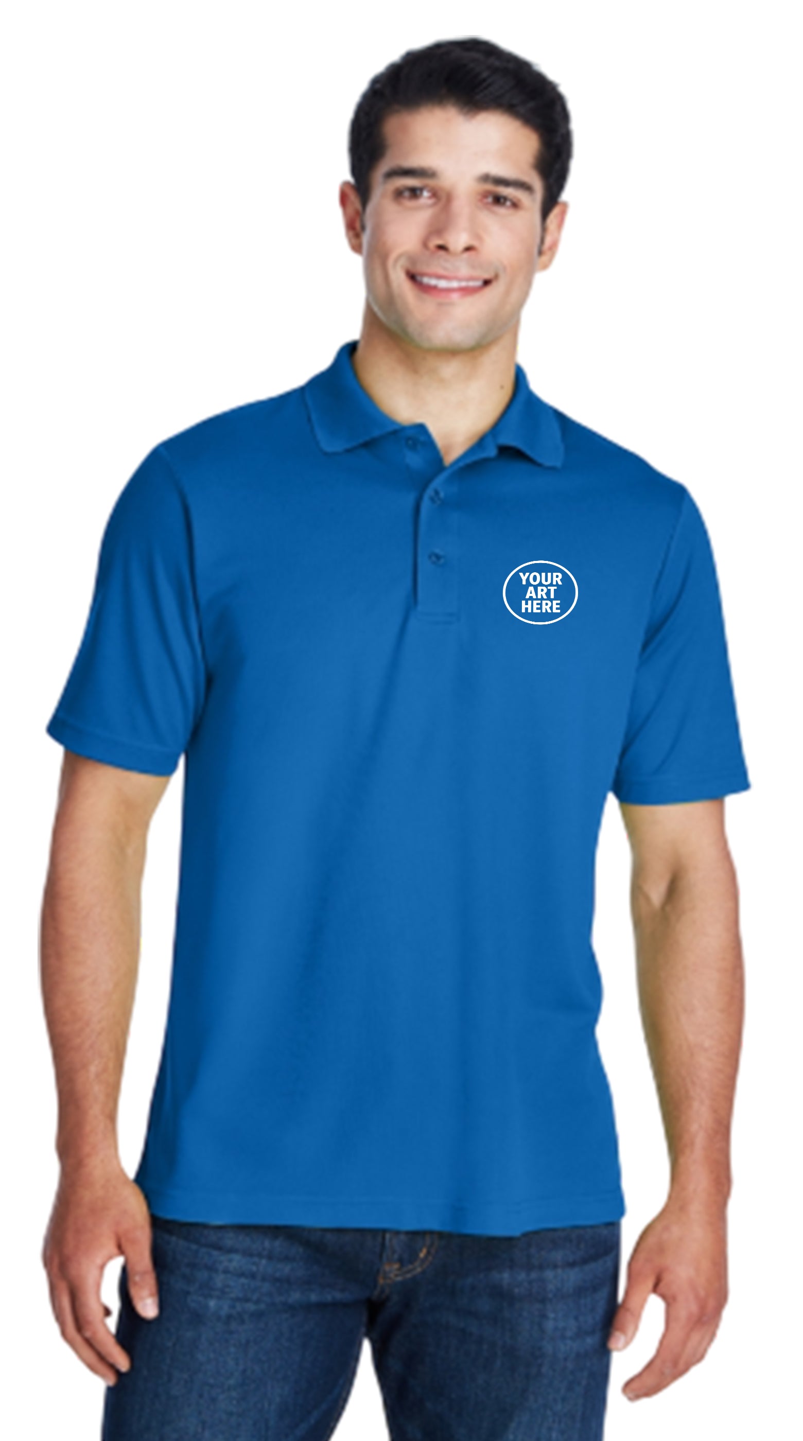 Afton 61-ZZ Men's Performance Dri-Tech Polo