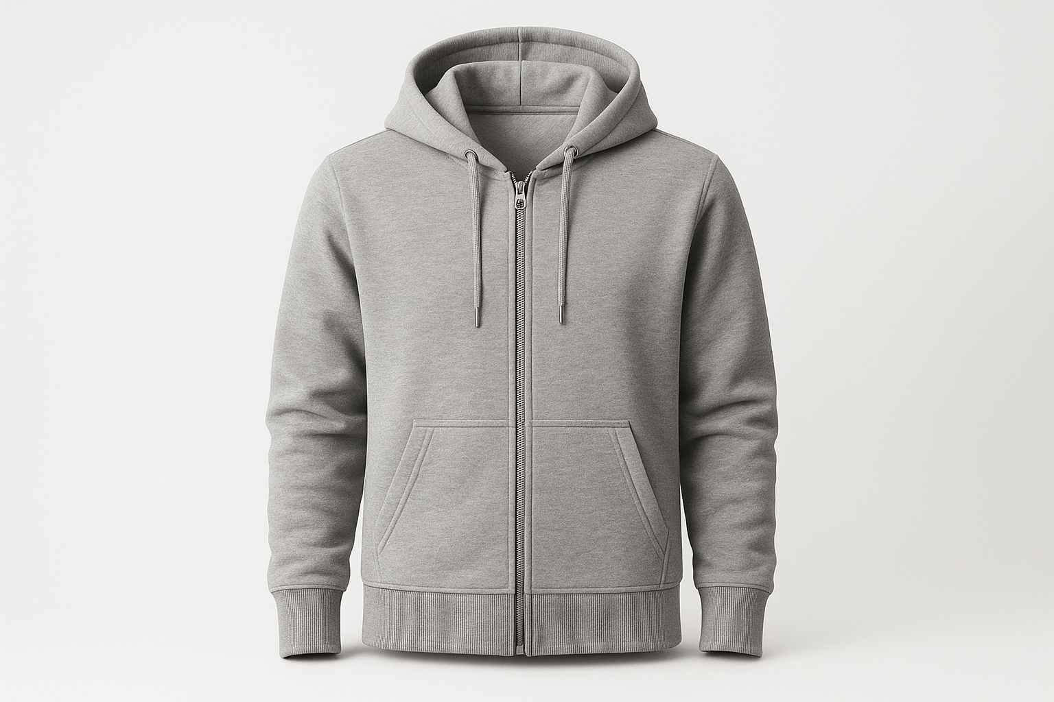 hoodie con gorro y ziper 