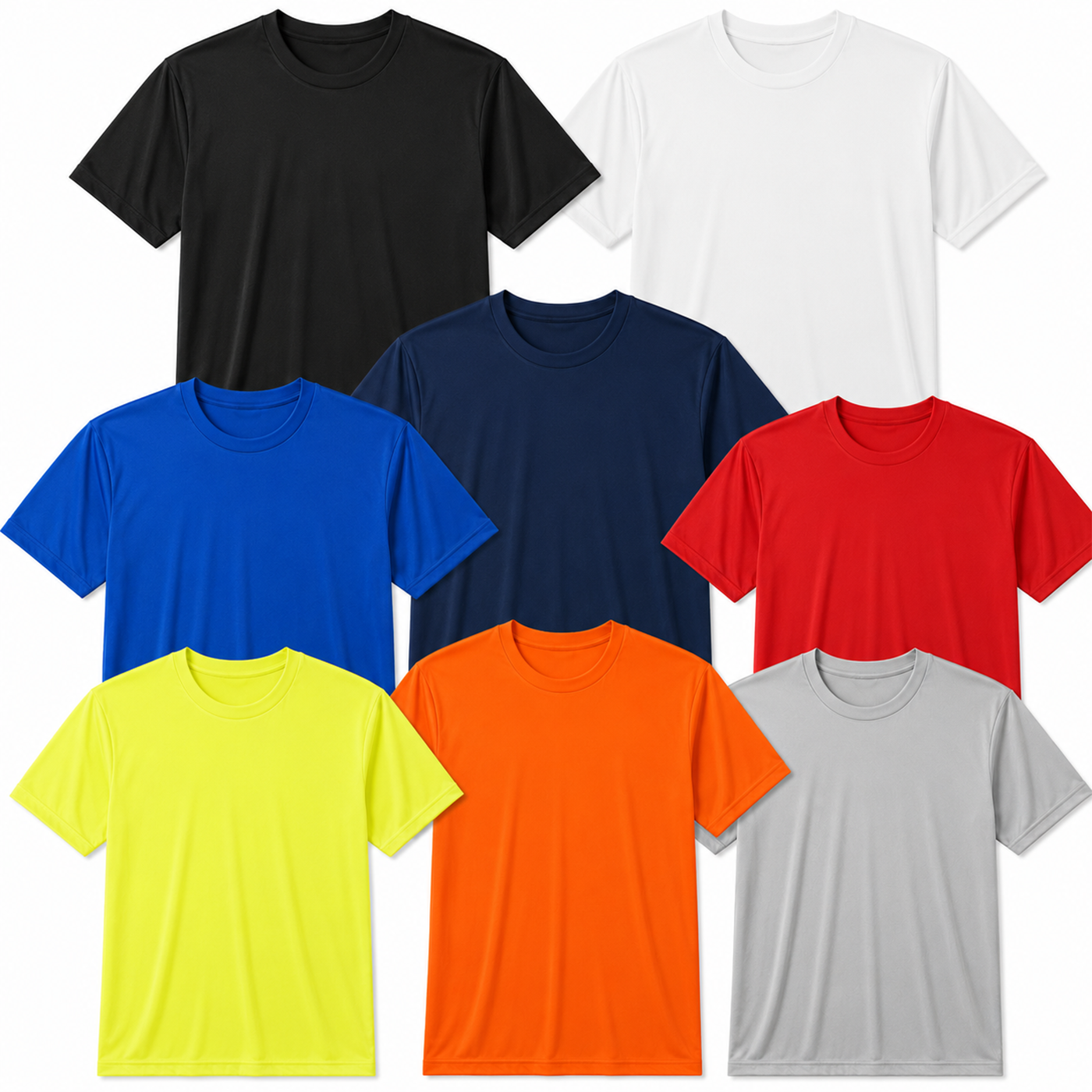 A4 Apparel N3142 Upgraded Sublimation and Polyester Performance T-Shirt UPF 44+